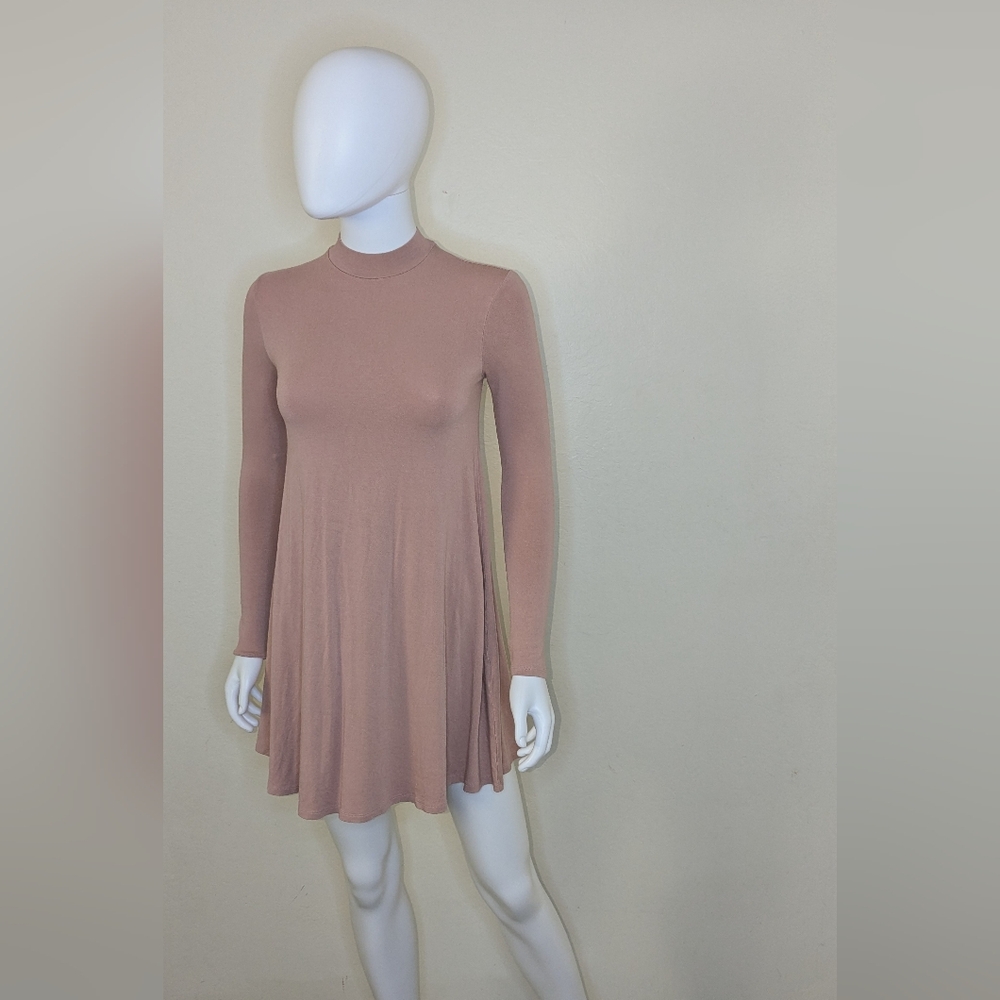 Blush Long Sleeve Forever 21 Swing Dress | Size XSmall